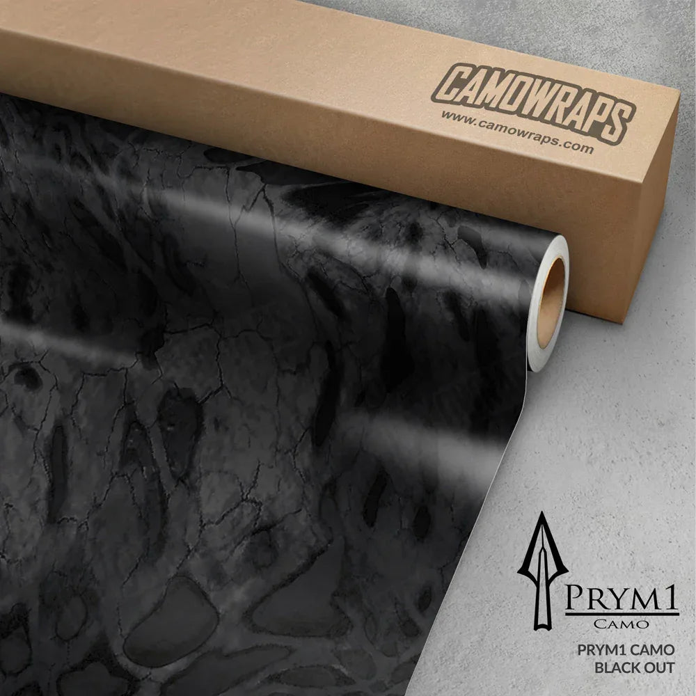 Prym1 Camo Black Out Gun Skin Vinyl Wrap