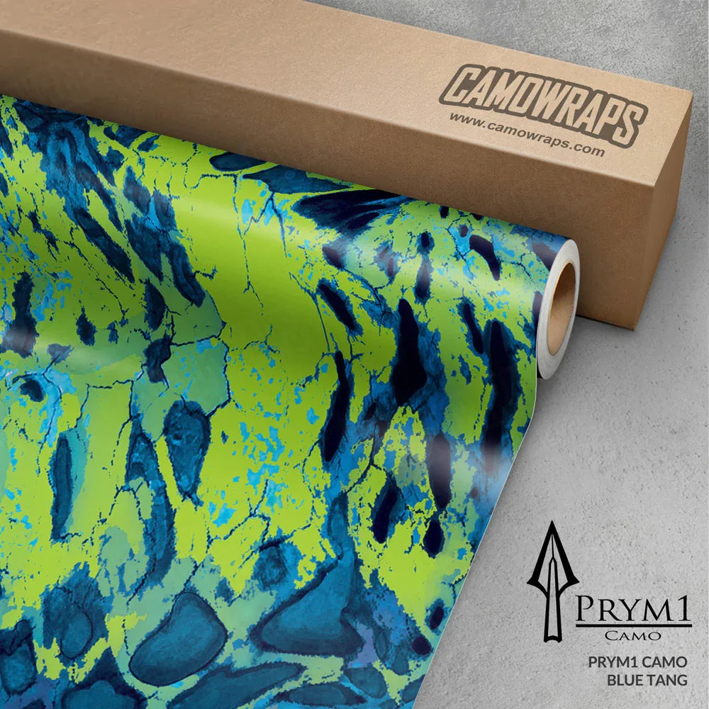 Prym1 Camo Blue Tang Gun Skin Vinyl Wrap