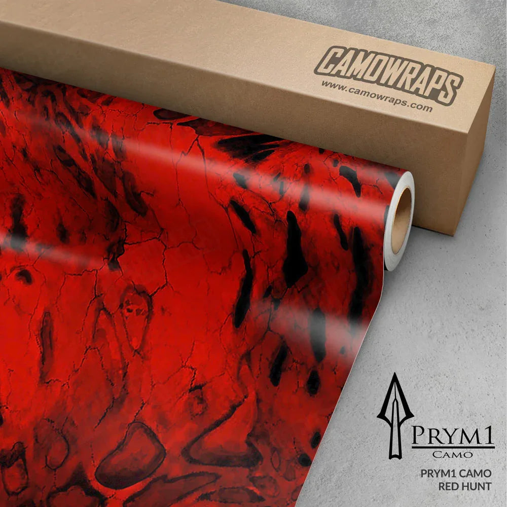 Prym1 Camo Red Hunt Gun Skin Vinyl Wrap
