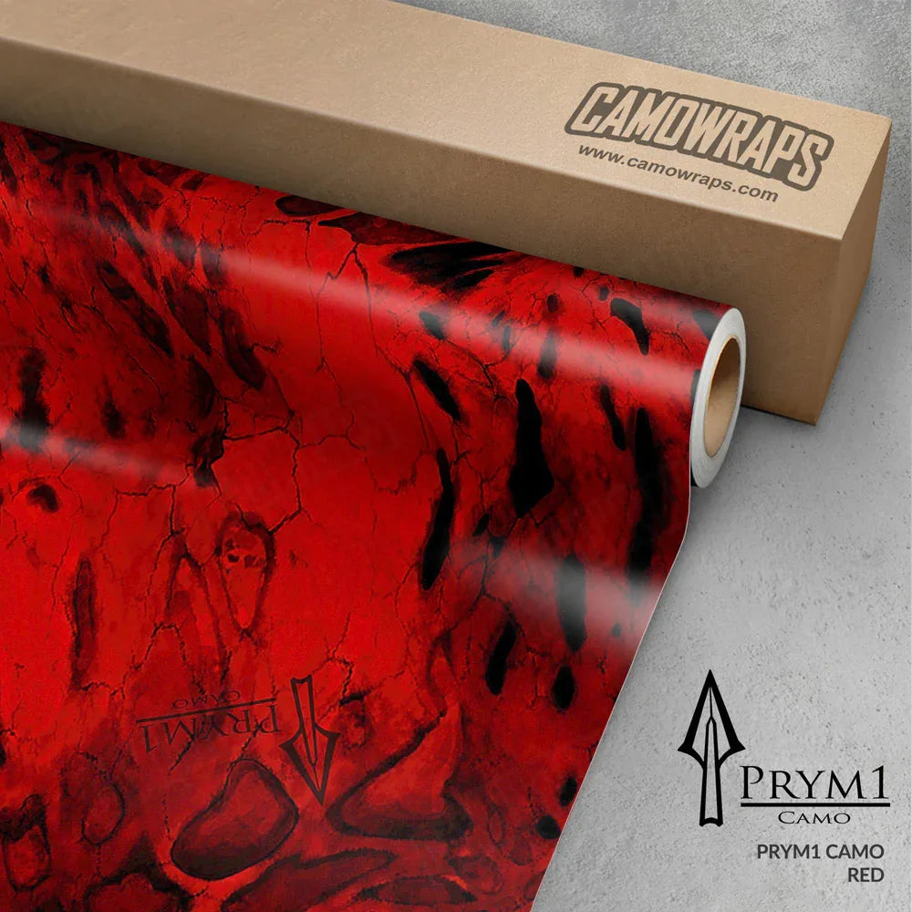Prym1 Camo Red Gun Skin Vinyl Wrap