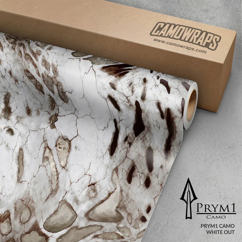 Prym1 Camo White Out Gun Skin Vinyl Wrap