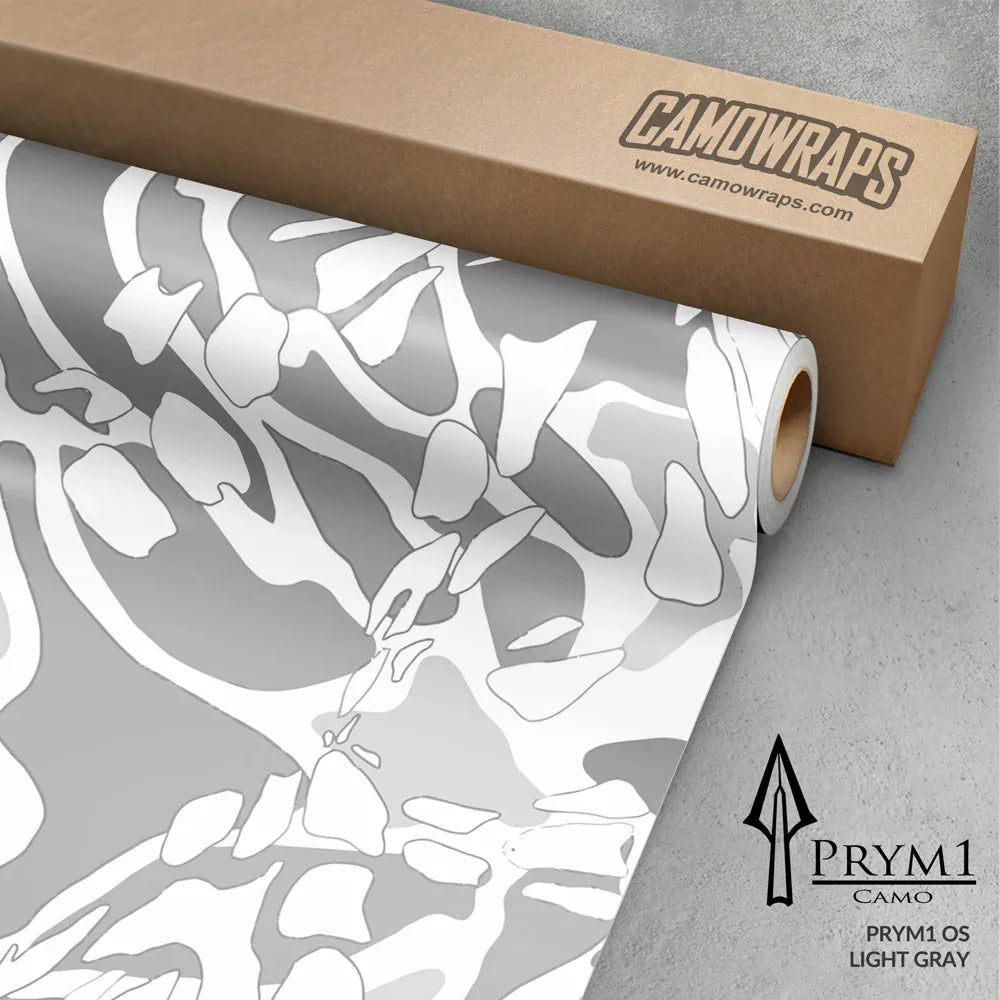 Prym1 OS Light Gray Gun Skin Vinyl Wrap