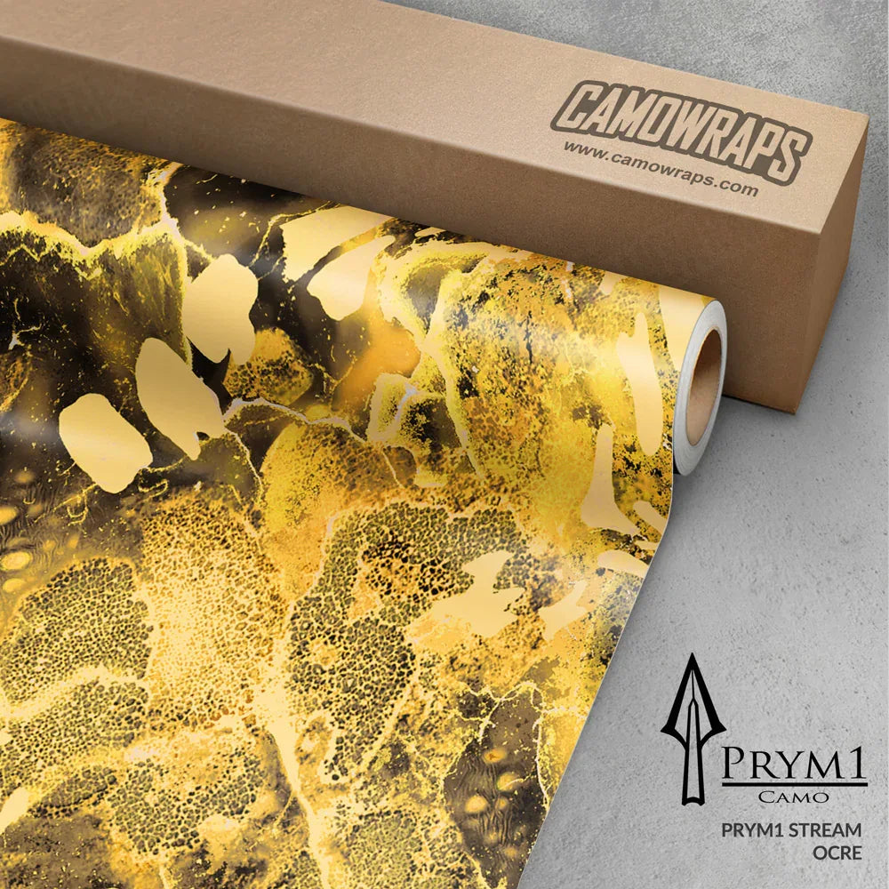 Prym1 Stream Ocre Gun Skin Vinyl Wrap