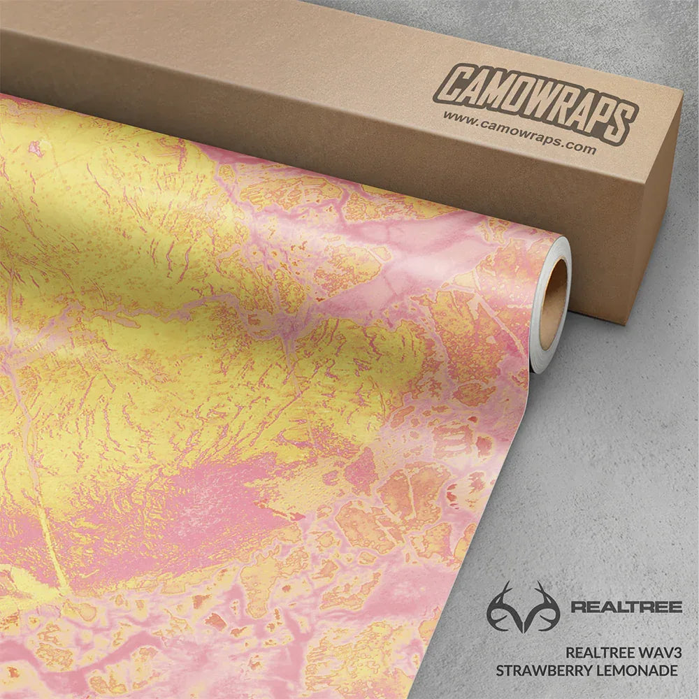 Realtree WAV3 Camo Vinyl Wraps - Camo Wraps