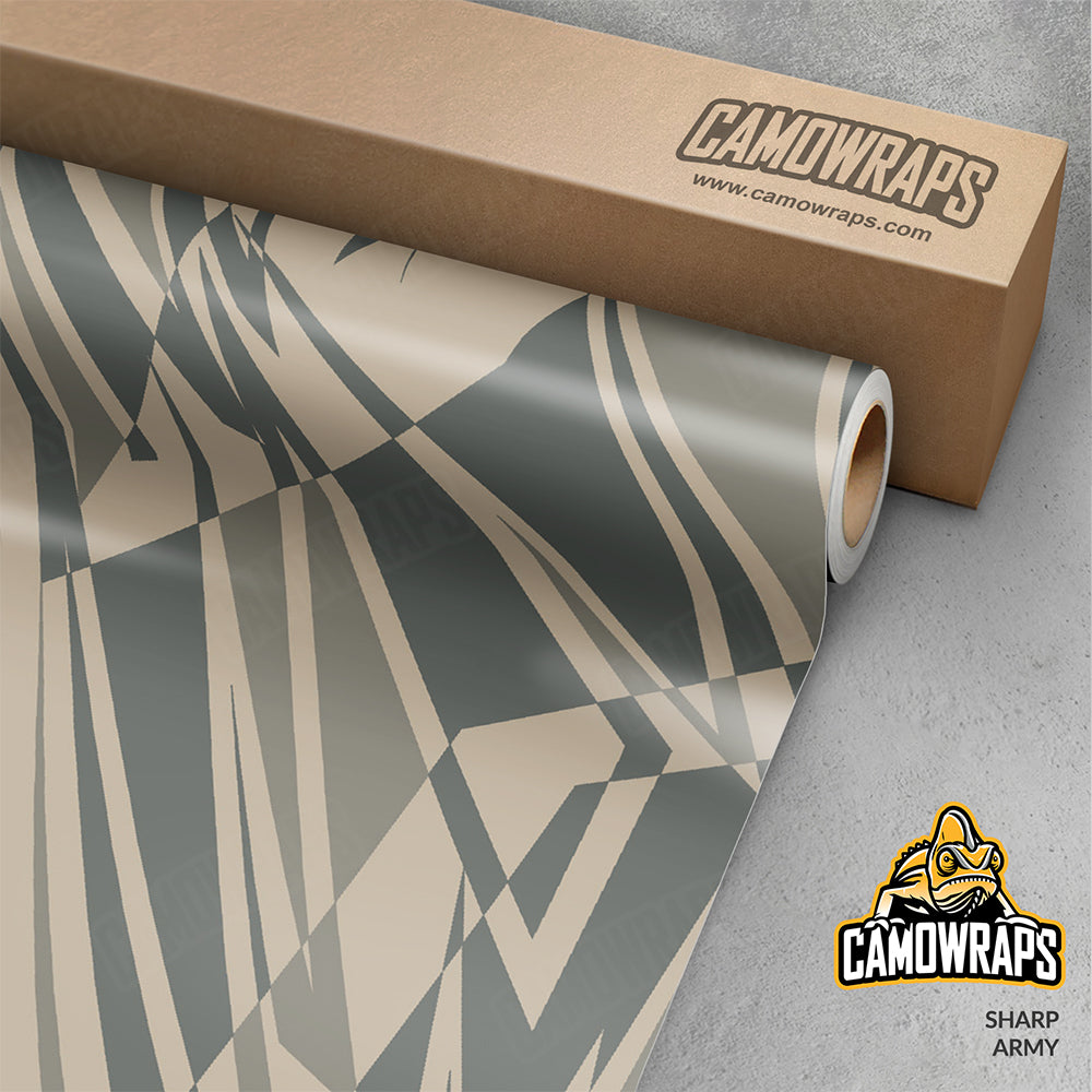 Sharp Army Gun Skin Vinyl Wrap