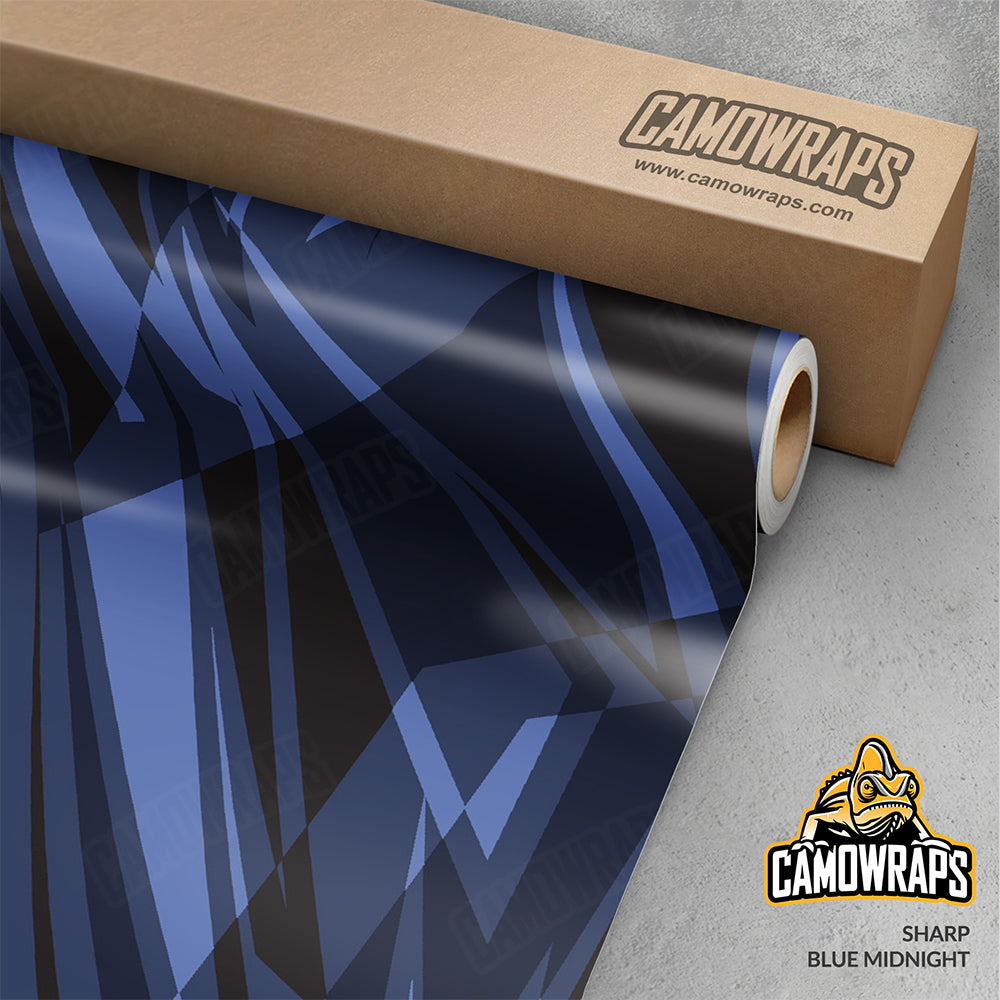 Sharp Blue Midnight Gun Skin Vinyl Wrap