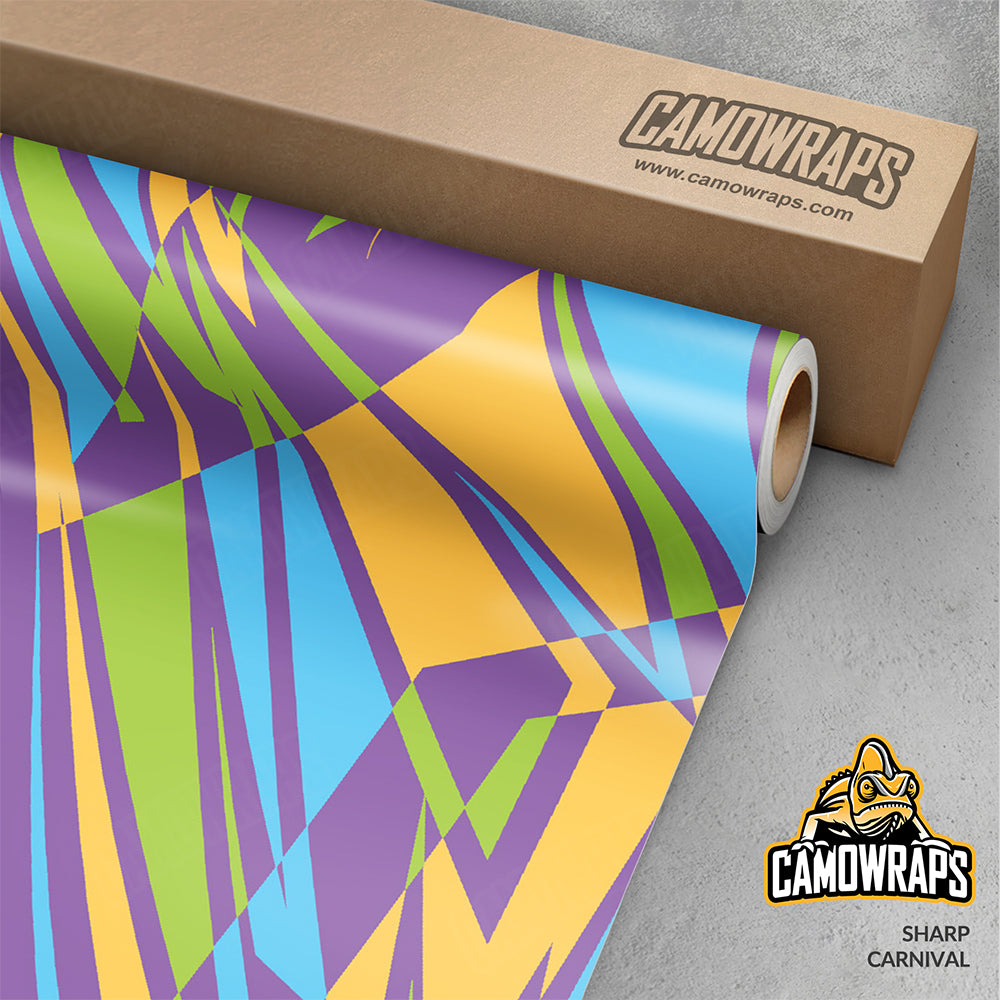 Sharp Carnival Gun Skin Vinyl Wrap