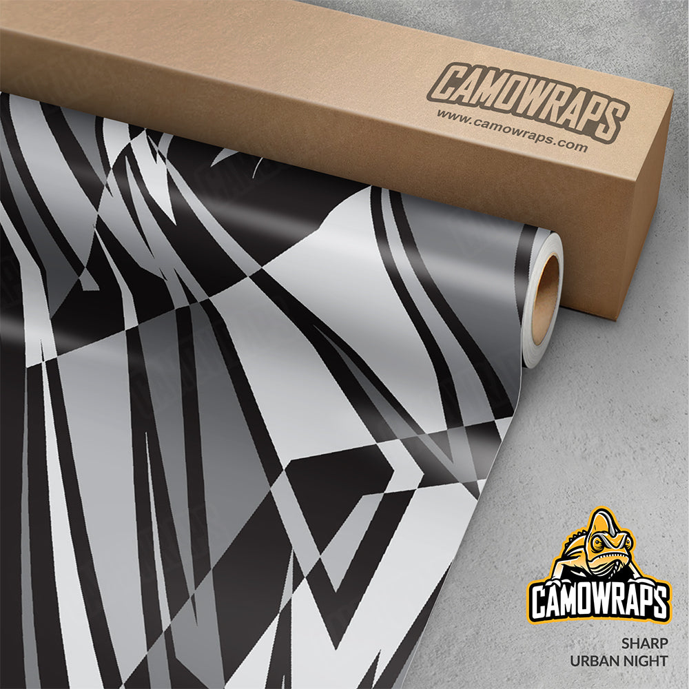 Sharp Urban Night Gun Skin Vinyl Wrap