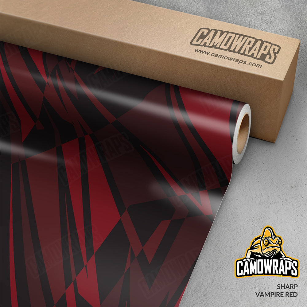 Sharp Vampire Red Gun Skin Vinyl Wrap