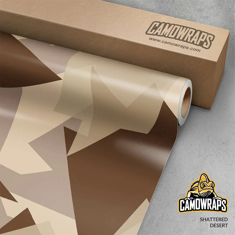 Shattered Camo Vinyl Wraps - Camo Wraps