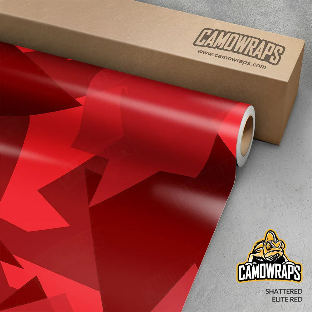 Shattered Camo Vinyl Wraps - Camo Wraps