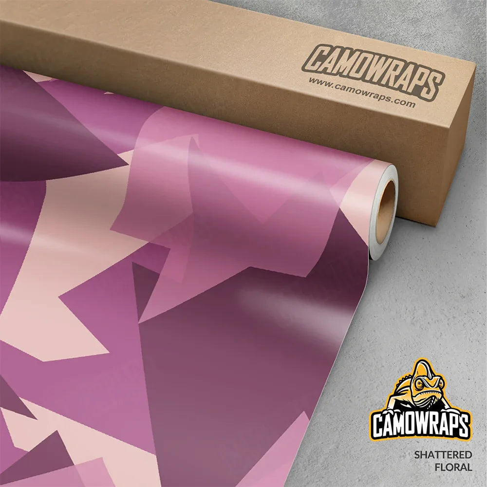 Shattered Camo Vinyl Wraps - Camo Wraps