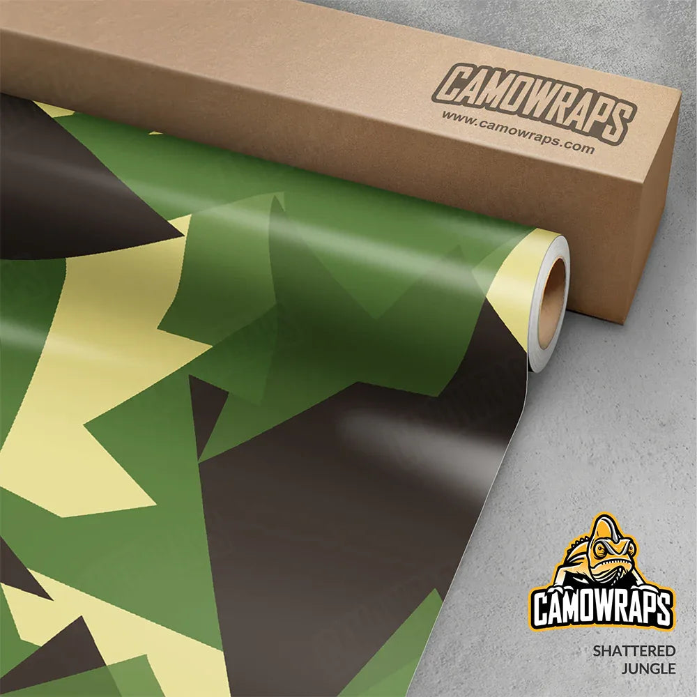 Shattered Camo Vinyl Wraps - Camo Wraps