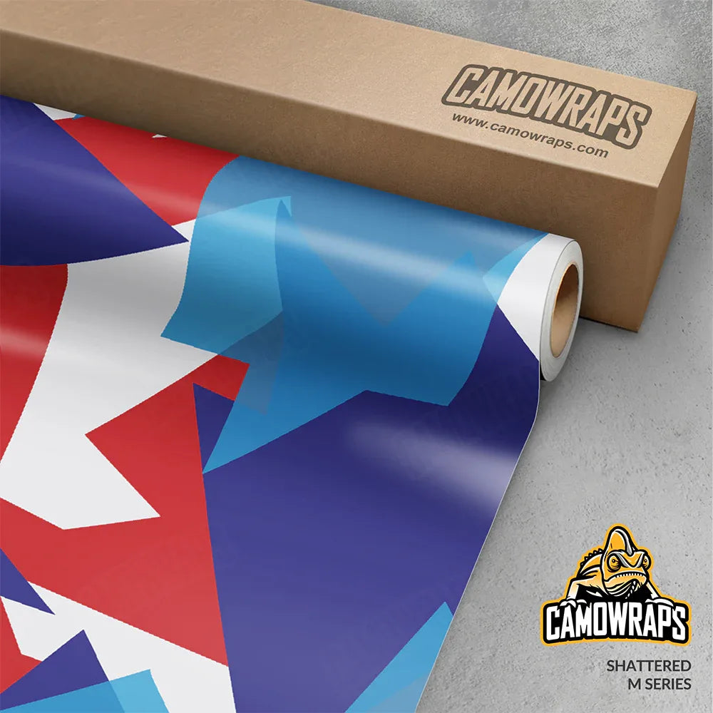 Shattered Camo Vinyl Wraps - Camo Wraps
