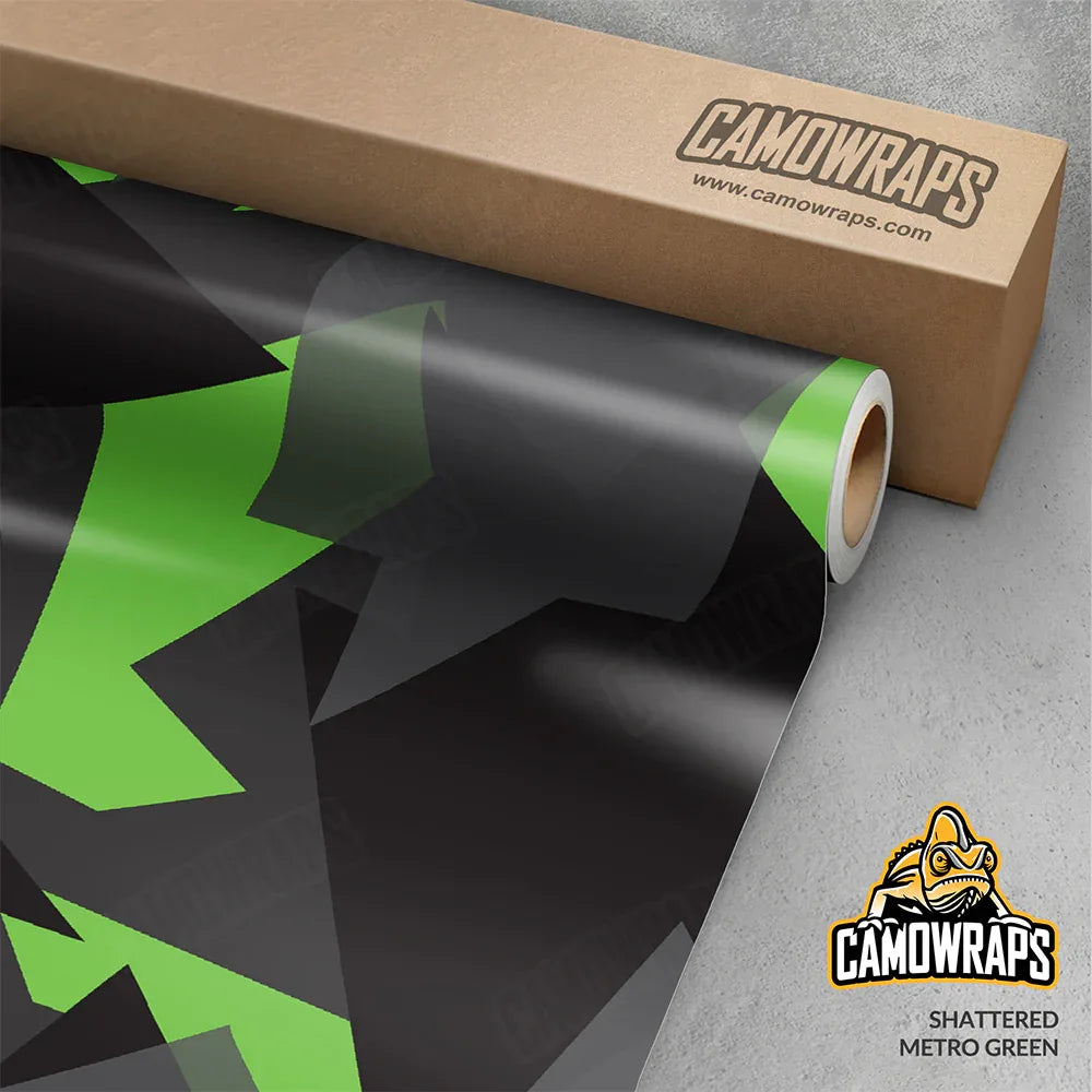 Shattered Camo Vinyl Wraps - Camo Wraps
