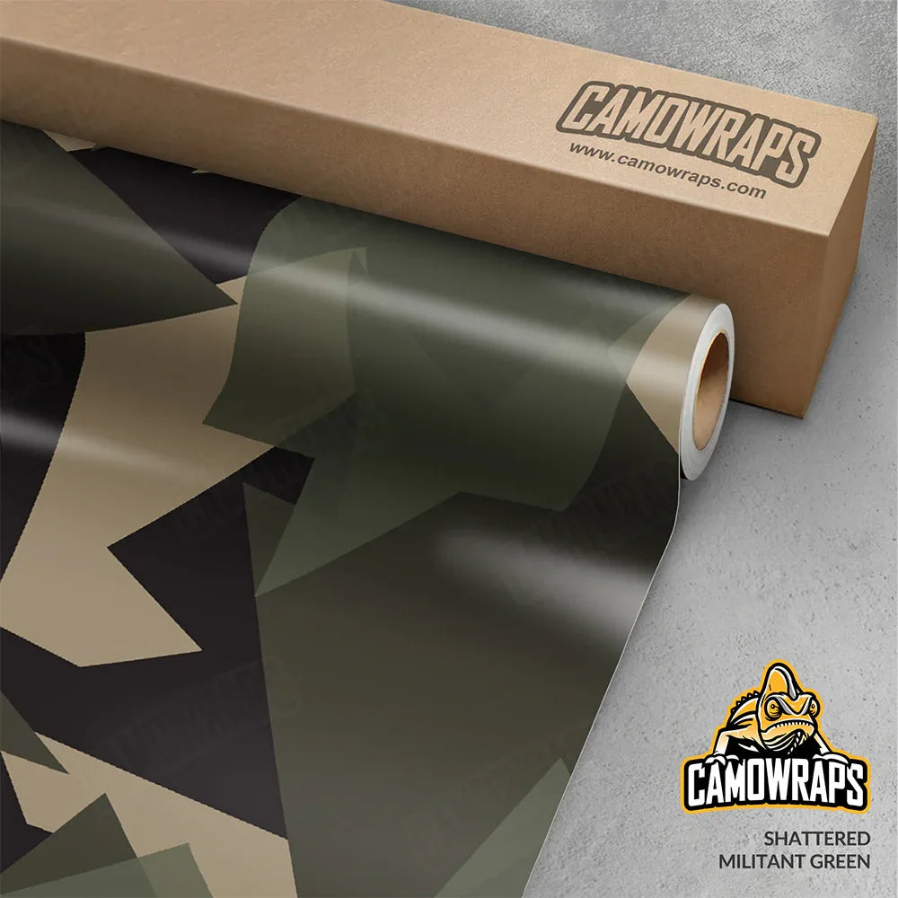 Shattered Camo Vinyl Wraps - Camo Wraps