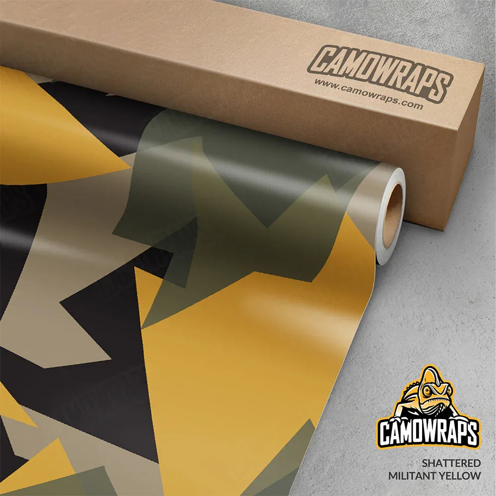 Shattered Camo Vinyl Wraps - Camo Wraps
