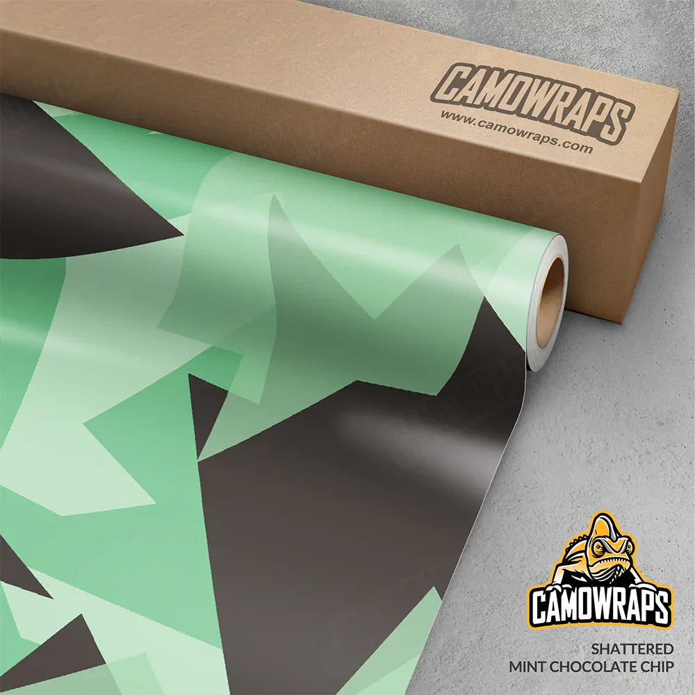 Shattered Camo Vinyl Wraps - Camo Wraps