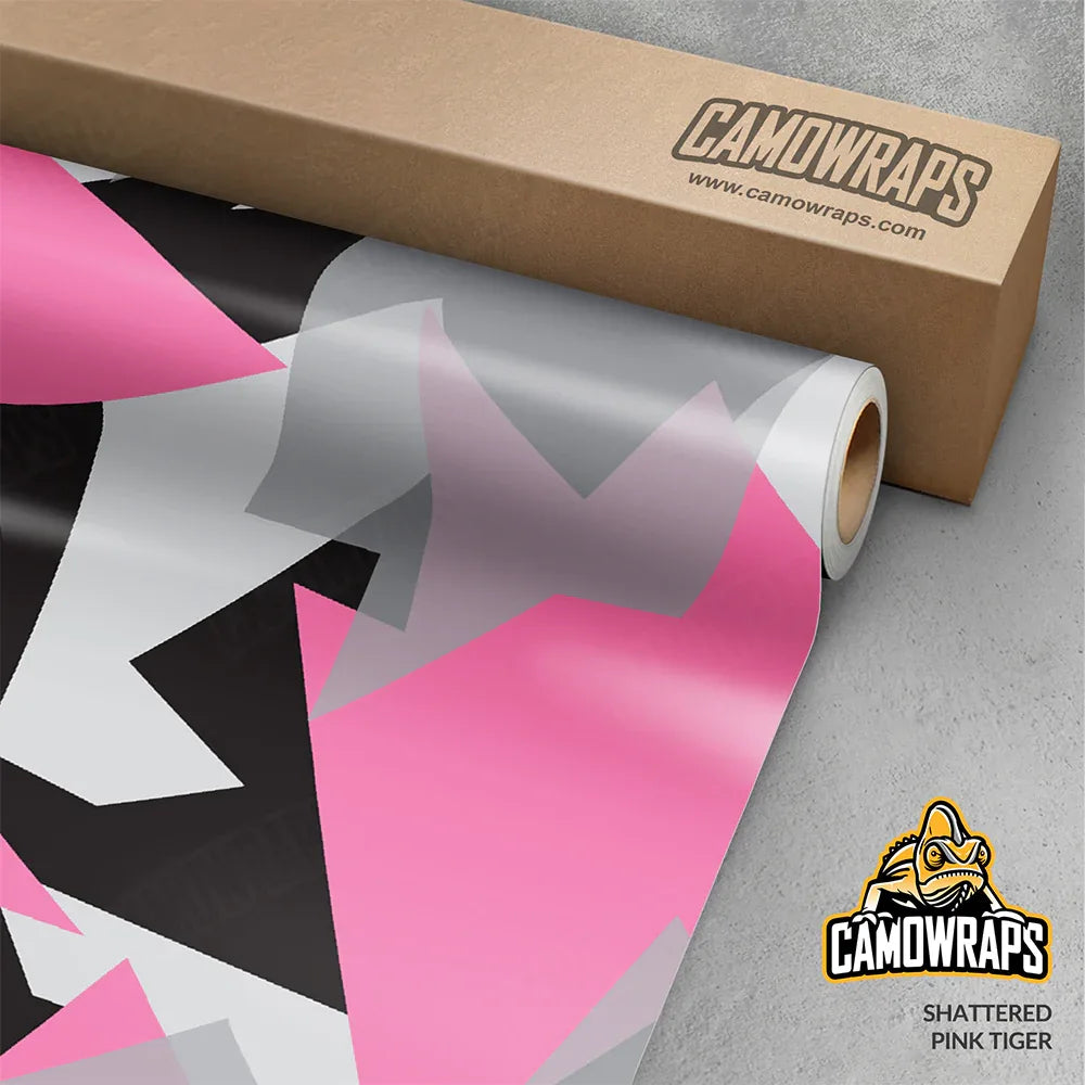 Shattered Camo Vinyl Wraps - Camo Wraps
