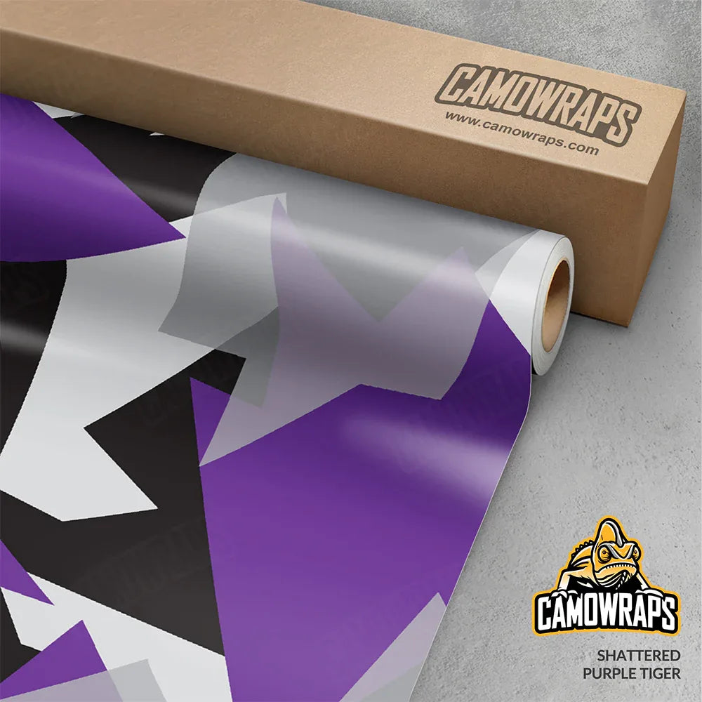 Shattered Camo Vinyl Wraps - Camo Wraps