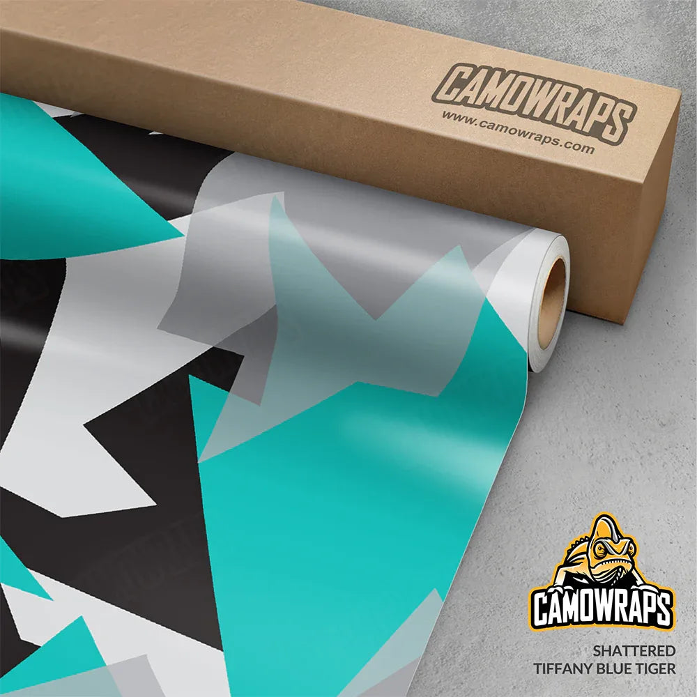Shattered Camo Vinyl Wraps - Camo Wraps