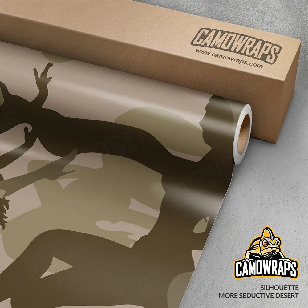 Silhouette More Seductive Desert Gun Skin Vinyl Wrap