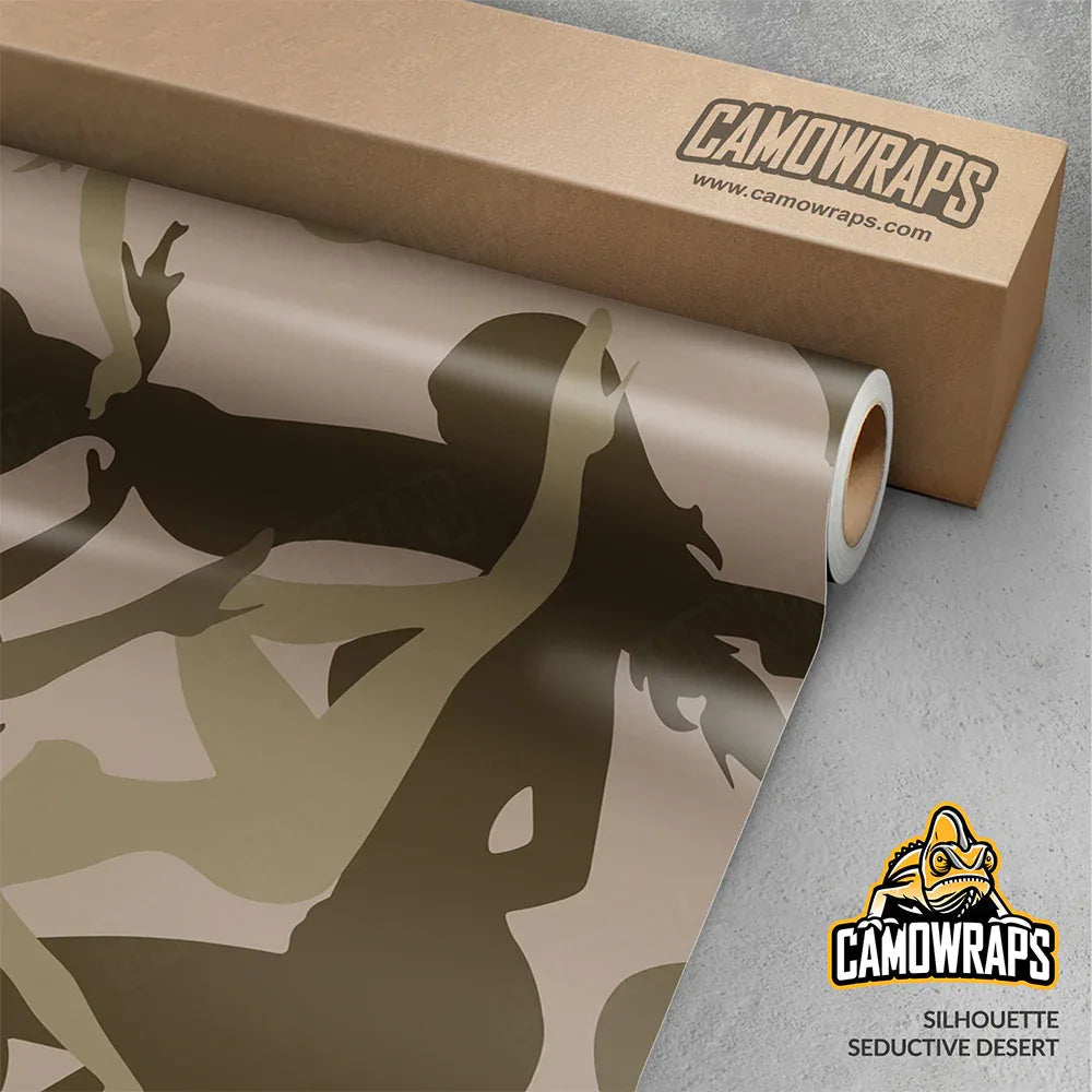 Silhouette Seductive Desert Vinyl Wrap | Blowout Stock | Avery Dennison Media | Satin Finish | 5ft x 12ft | 958451