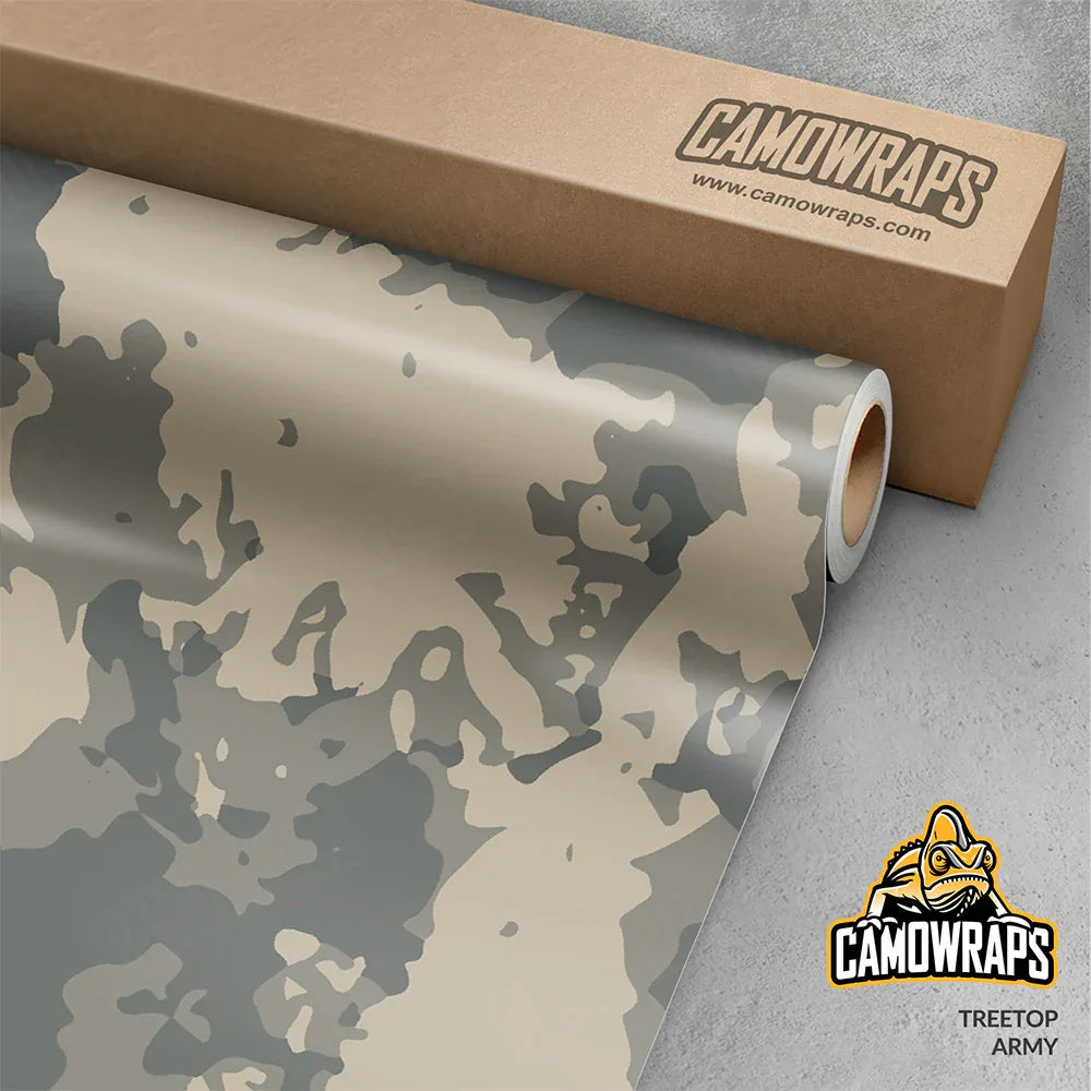 Treetop Army Gun Skin Vinyl Wrap