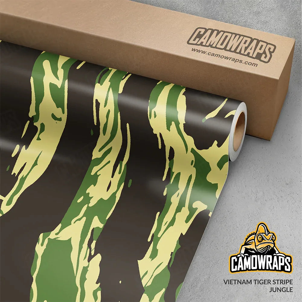 Vietnam Tiger Stripe Camo Vinyl Wraps - Camo Wraps