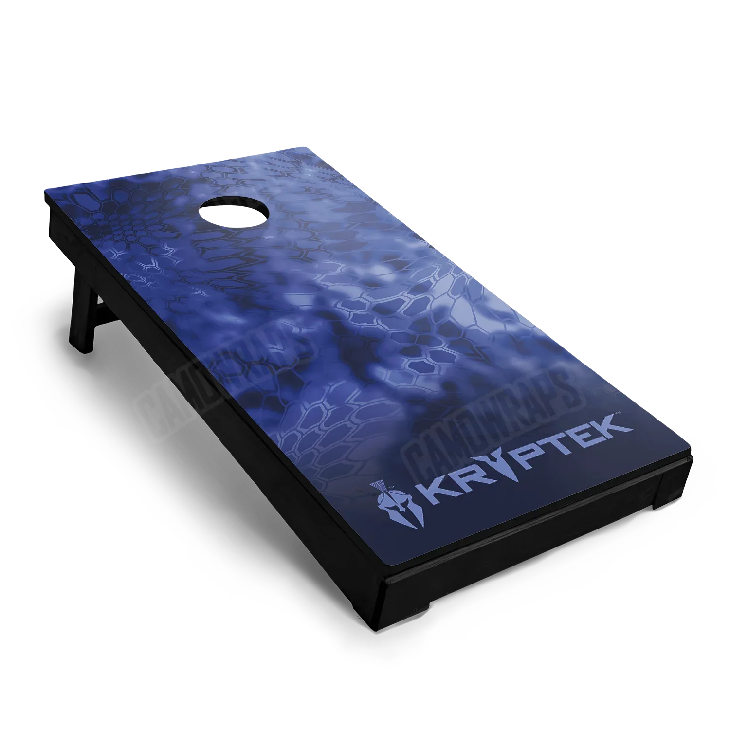 Kryptek Blue Cornhole Board Wraps