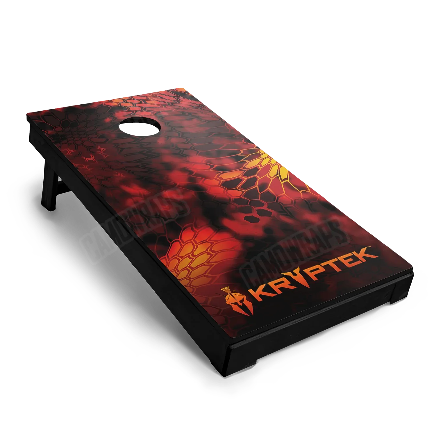 Kryptek Lava Cornhole Board Wraps