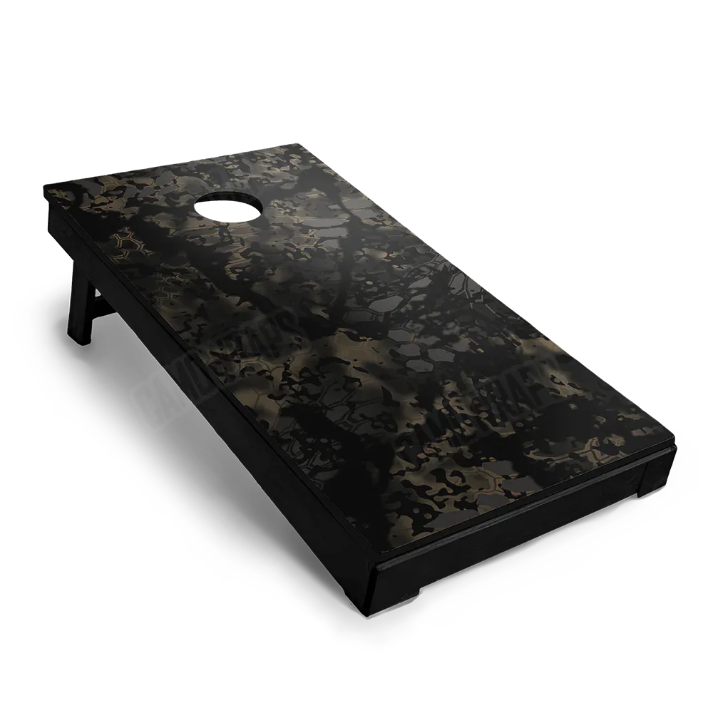 Kryptek Obskura Nox Cornhole Board Wraps