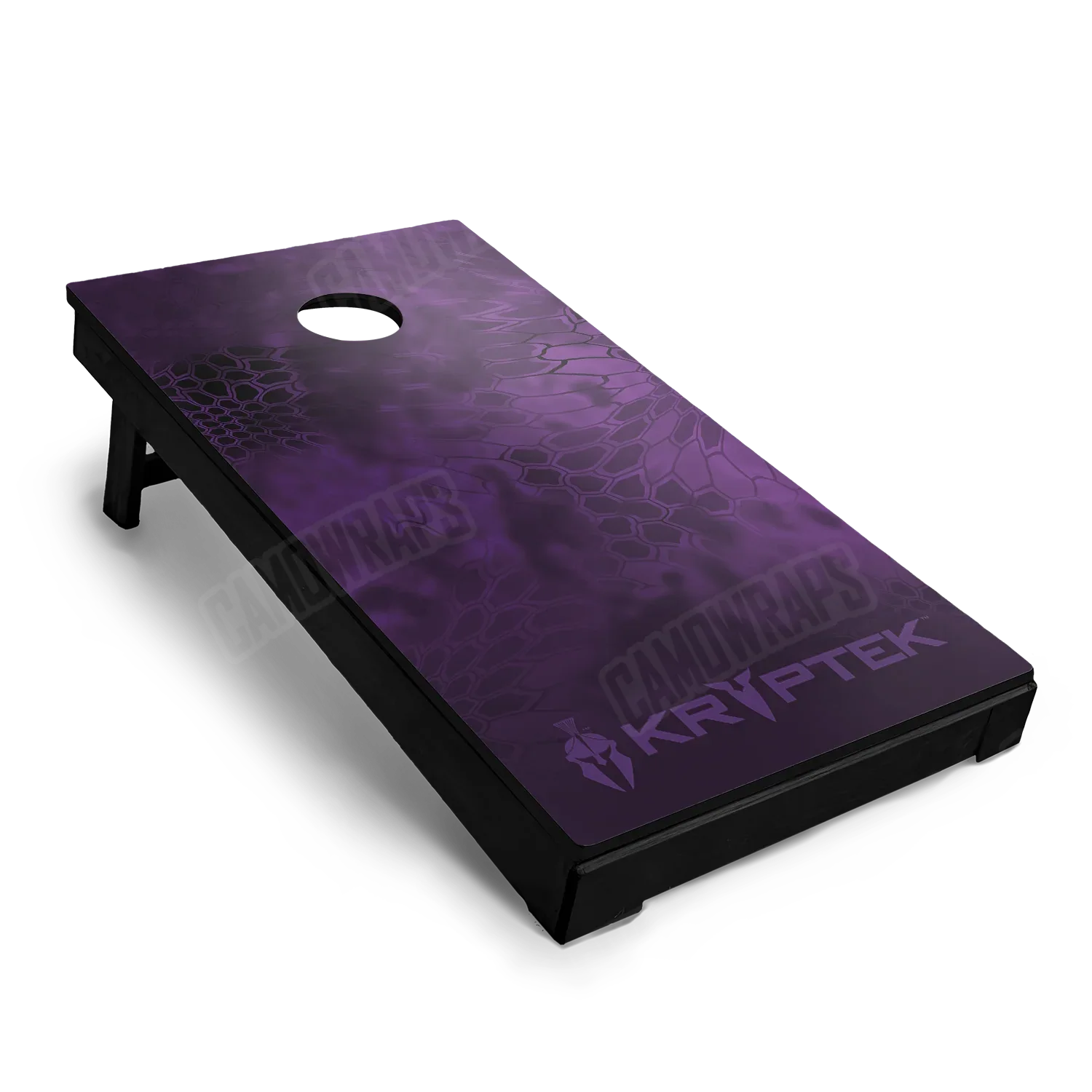 Kryptek Purple Cornhole Board Wraps