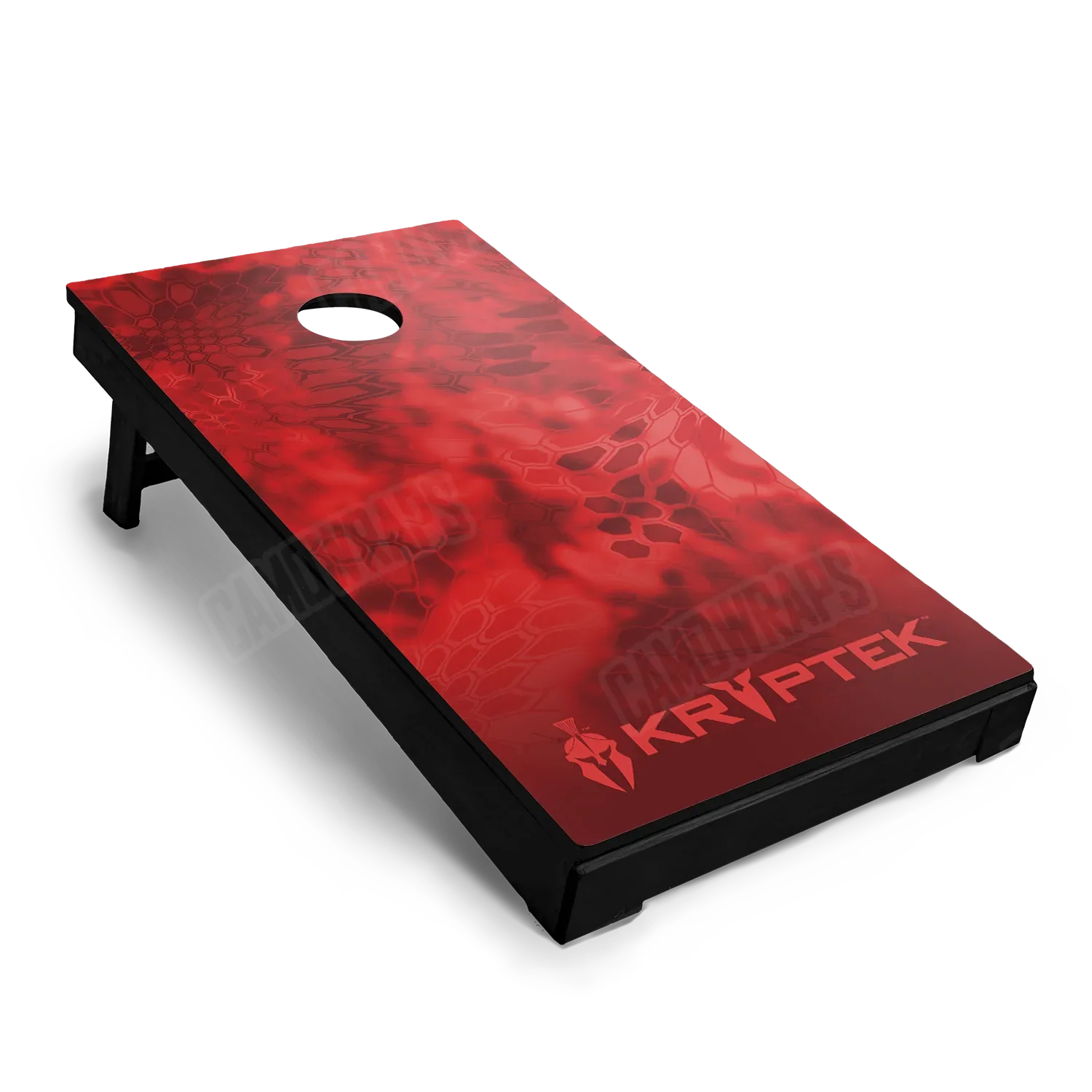 Kryptek Red Cornhole Board Wraps