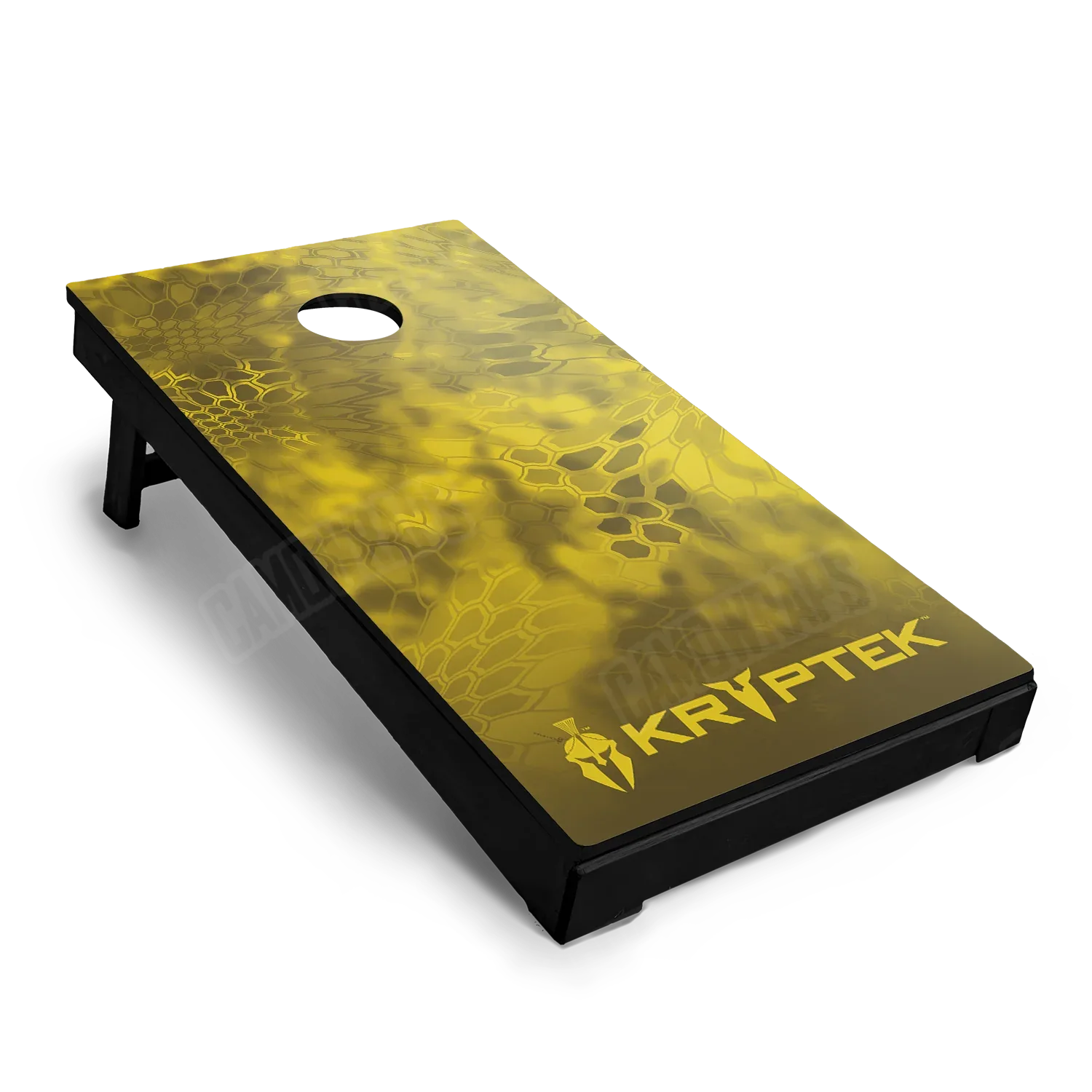 Kryptek Yellow Cornhole Board Wraps