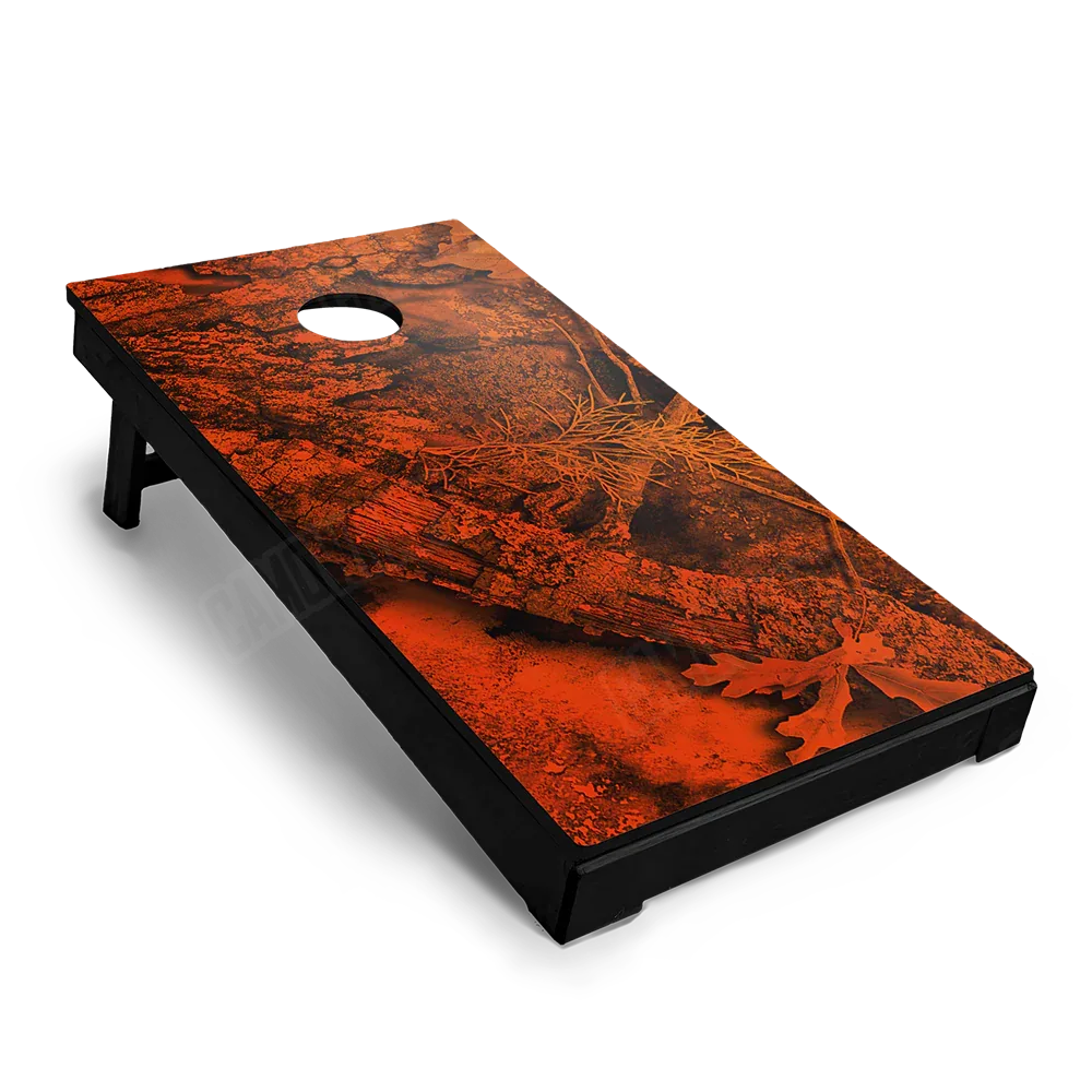 Realtree Nature APX Blaze Cornhole Board Wraps
