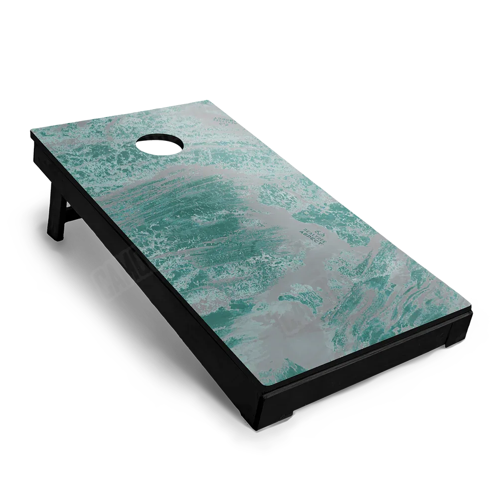 Realtree Aspect Ice Water Cornhole Board Wraps