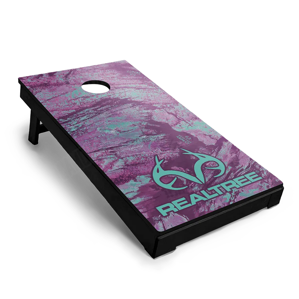Realtree Aspect Ocean Spray Cornhole Board Wraps