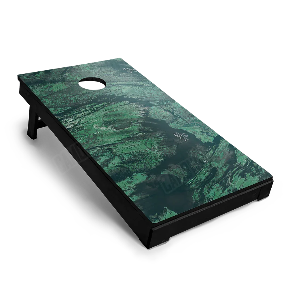 Realtree Aspect Sea Foam Cornhole Board Wraps