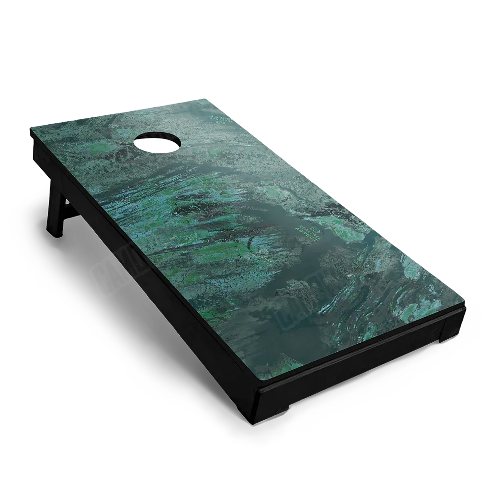 Realtree Aspect Sea Glass Cornhole Board Wraps