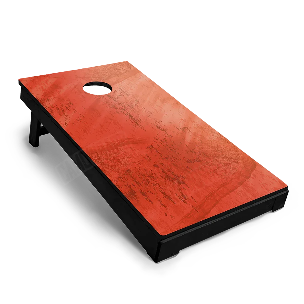 Realtree Fishing Orange Cornhole Board Wraps