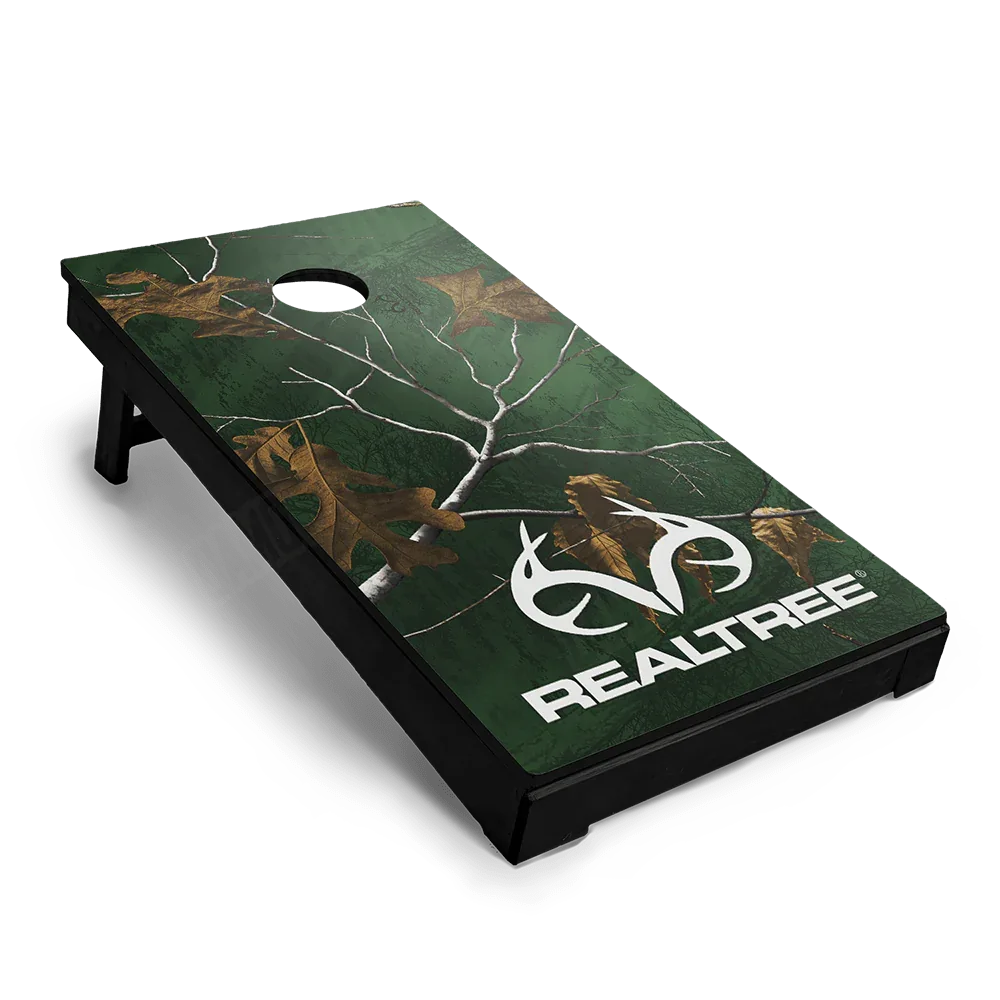 Realtree XTRA Colors Green Cornhole Board Wraps