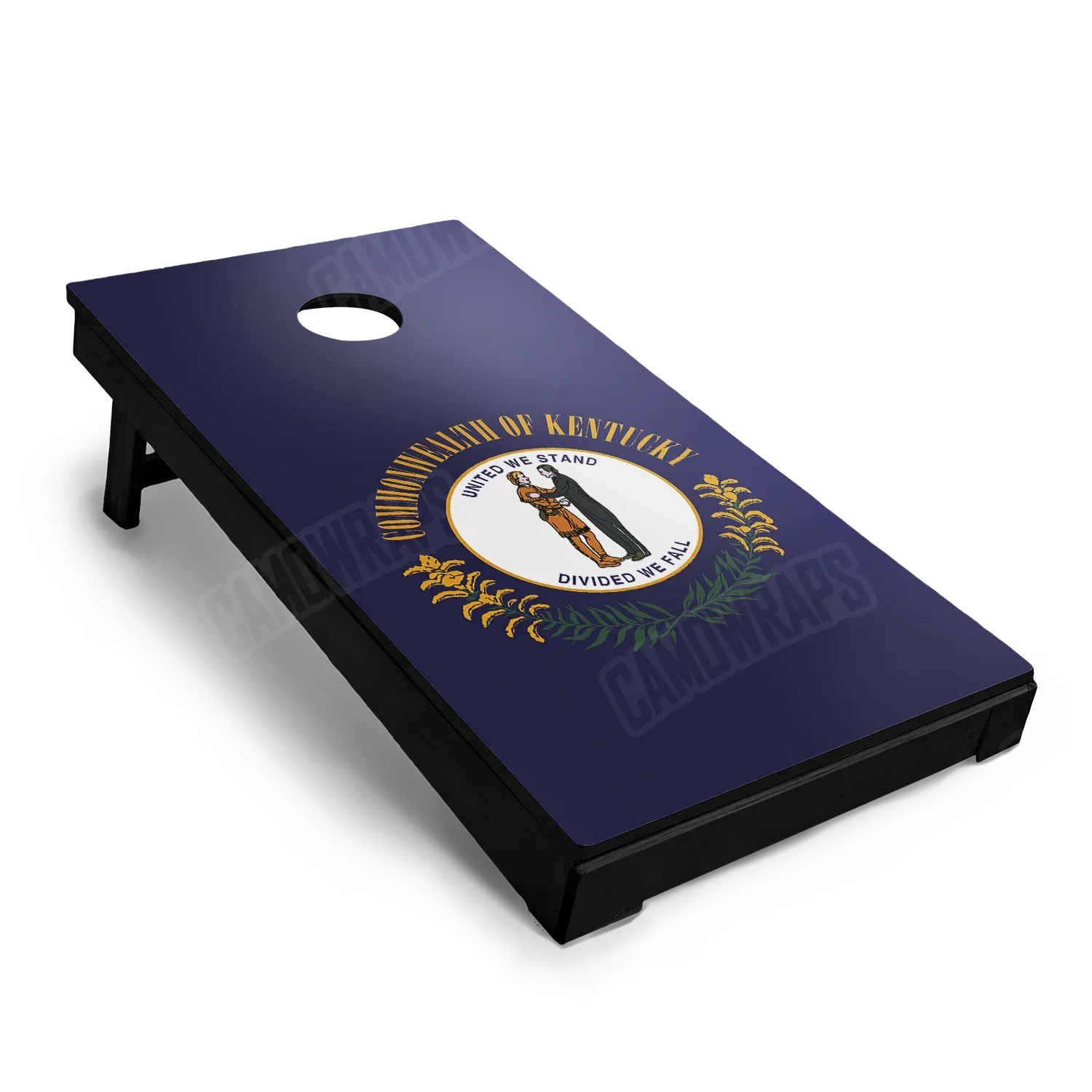 US States Kentucky Flag Cornhole Board Wraps
