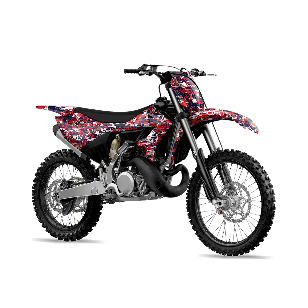Digital America Dirt Bike Wraps