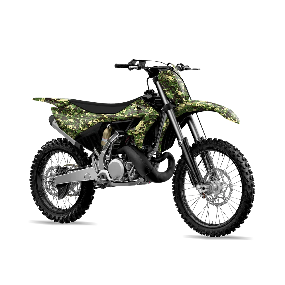 Digital Jungle Dirt Bike Wraps