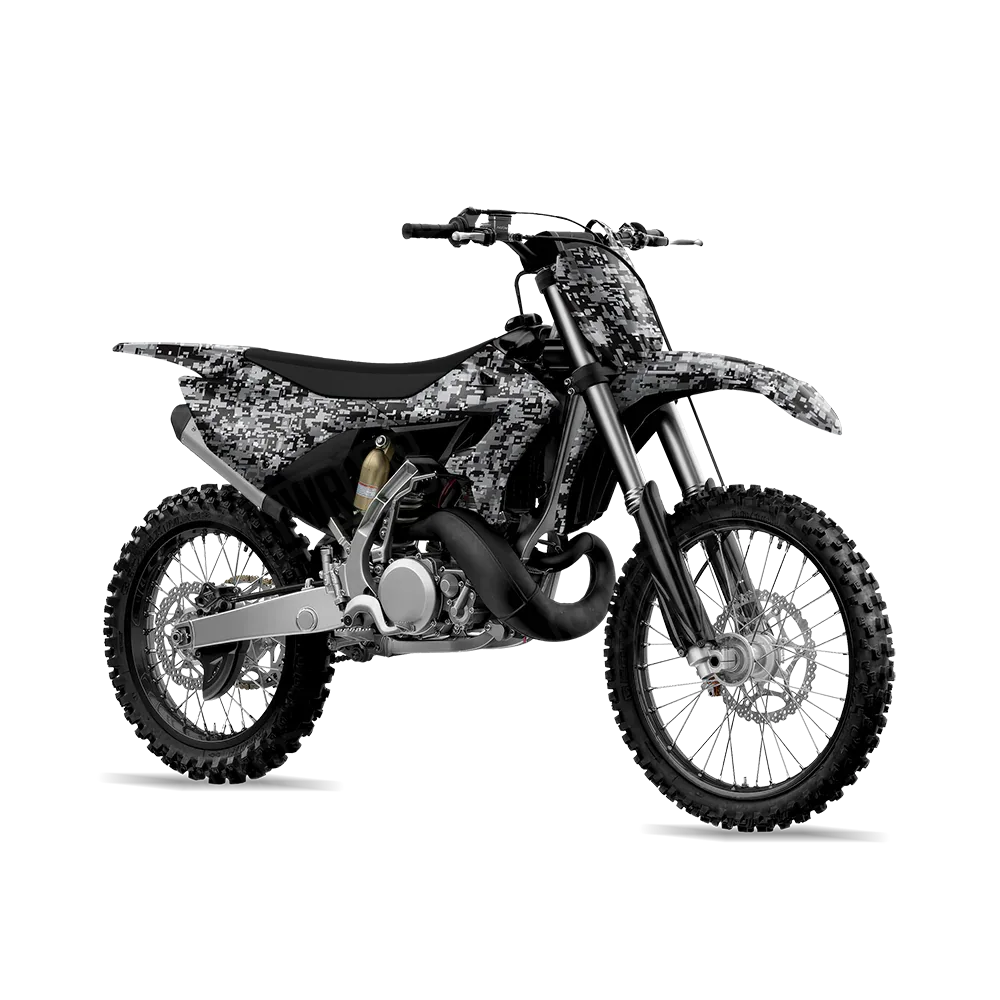 Digital Urban Night Dirt Bike Wraps