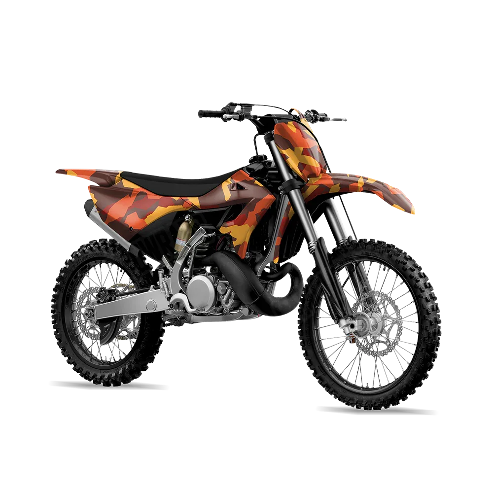 Erratic Autumn Dirt Bike Wraps