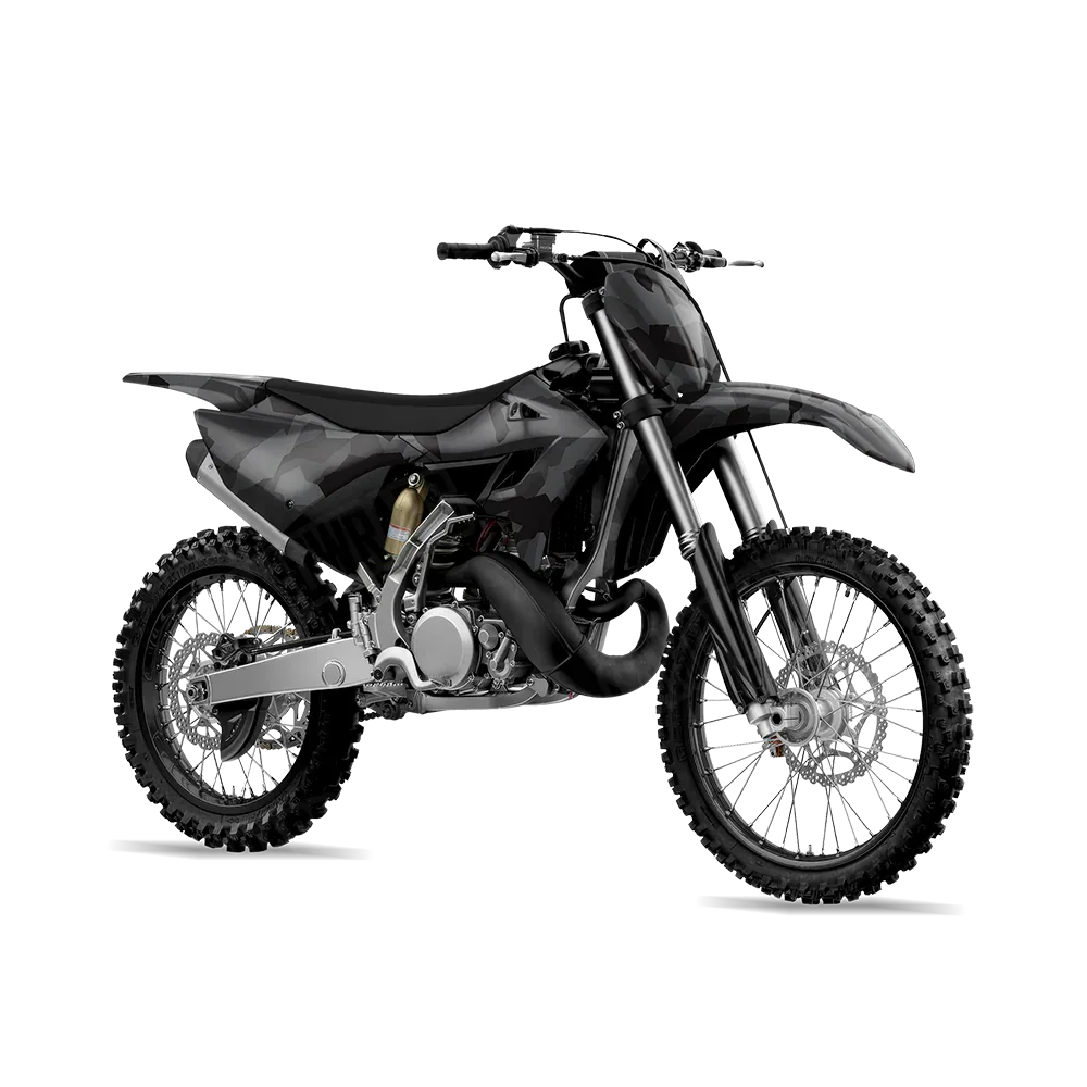 Erratic Elite Black Dirt Bike Wraps