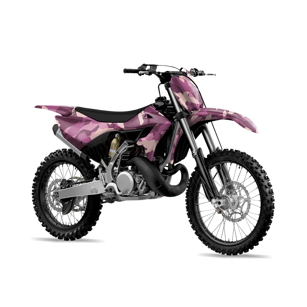 Erratic Floral Dirt Bike Wraps