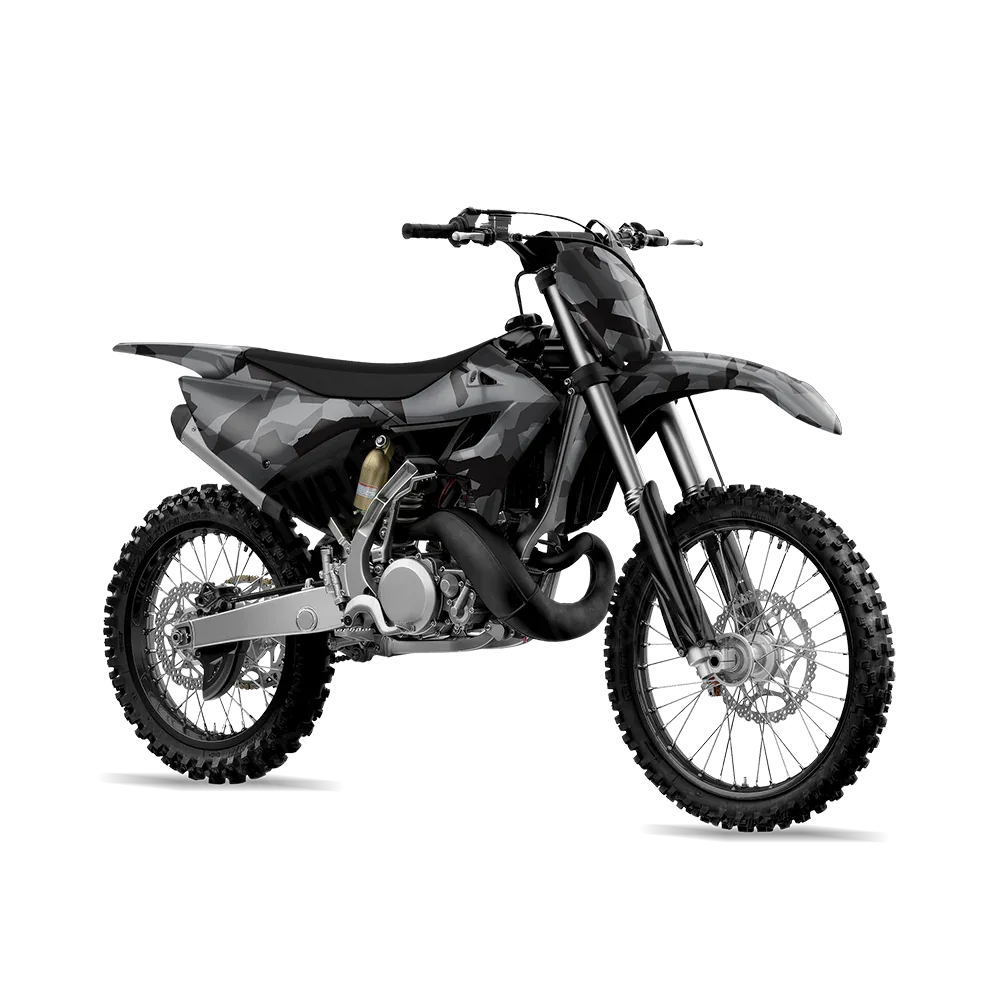 Erratic Midnight Dirt Bike Wraps